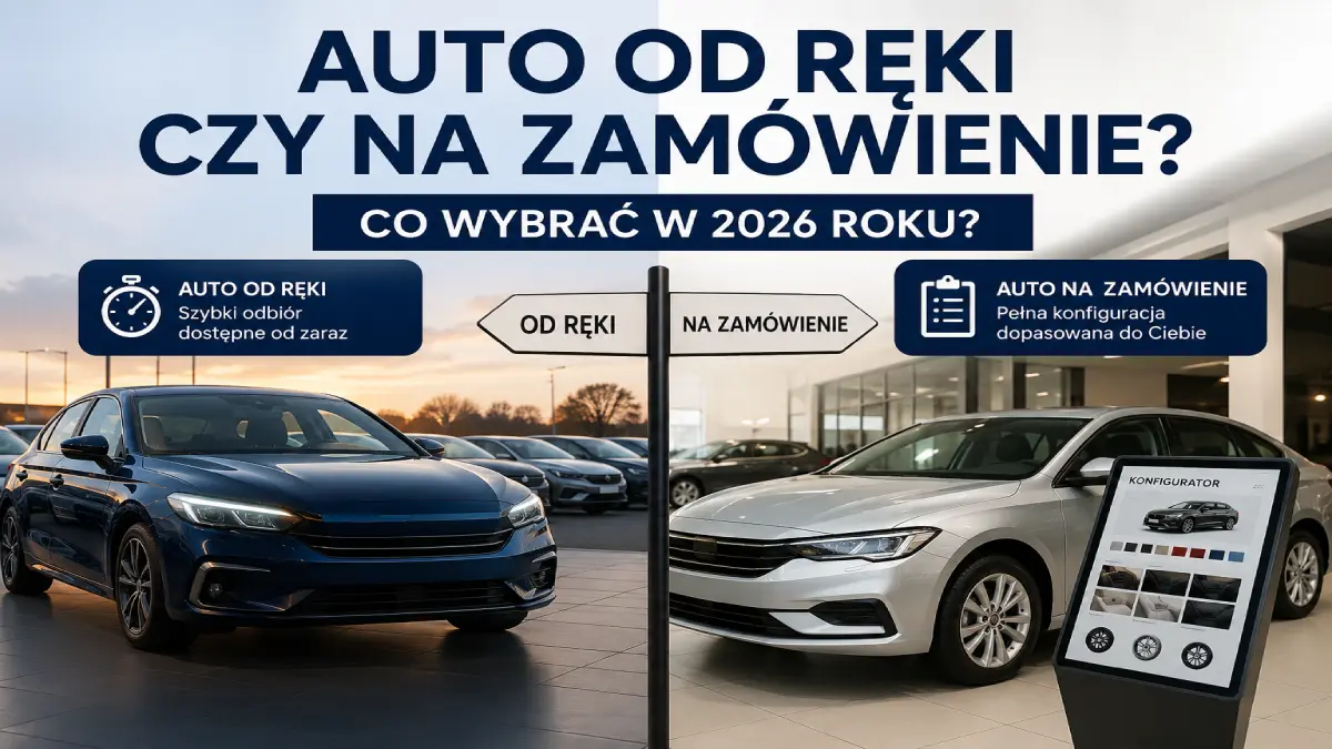 Nowe auto od ręki czy samochód na zamówienie z salonu