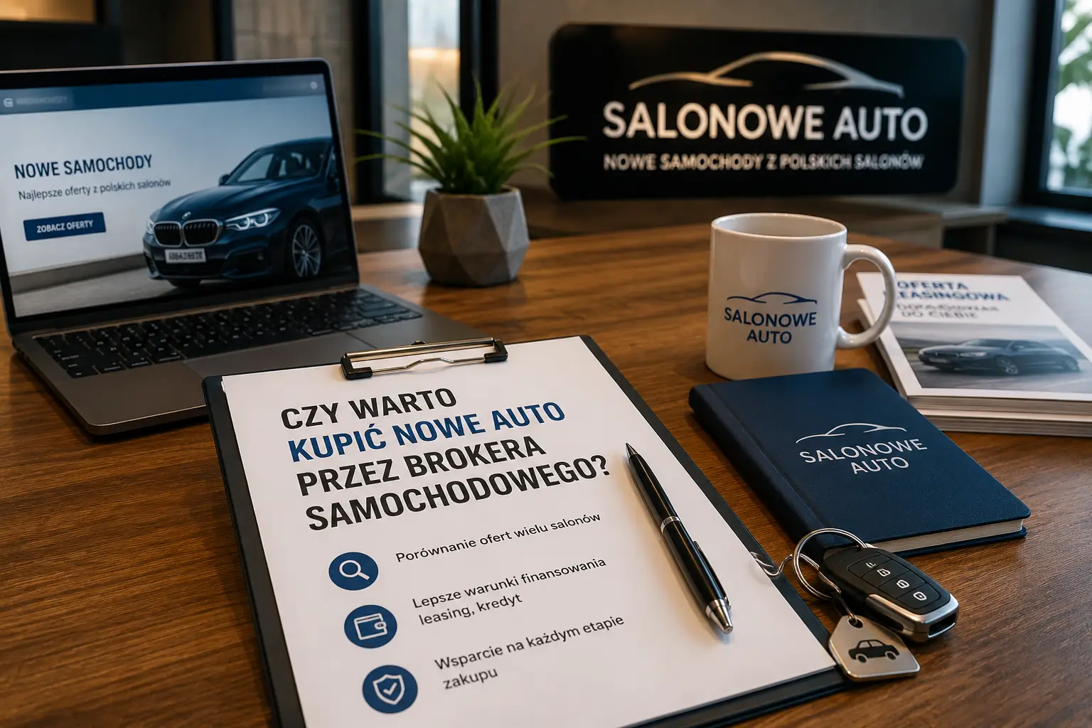 Broker samochodowy nowych aut z polskich salonów